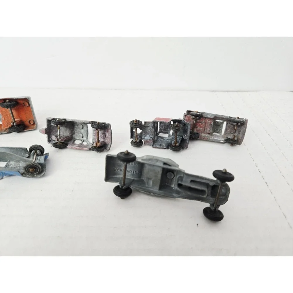 VIntage‎ metal toy car lot Tootsie Midge toy truck